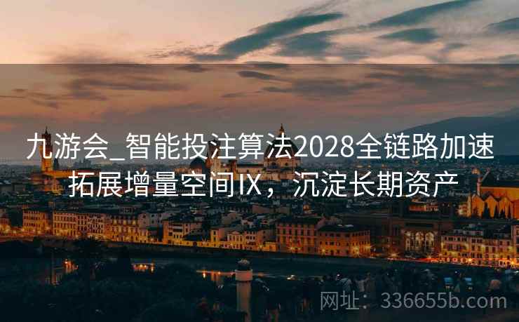 九游会_智能投注算法2028全链路加速 拓展增量空间Ⅸ，沉淀长期资产