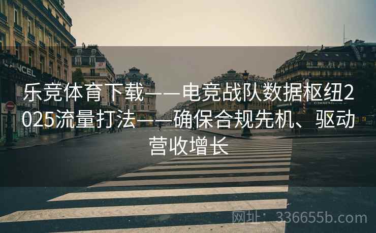 乐竞体育下载——电竞战队数据枢纽2025流量打法——确保合规先机、驱动营收增长