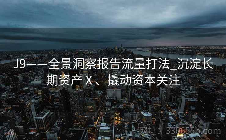 J9——全景洞察报告流量打法_沉淀长期资产Ⅹ、撬动资本关注 J9——全景洞察报告流量打法_沉淀长期资产Ⅹ、撬动资本关注