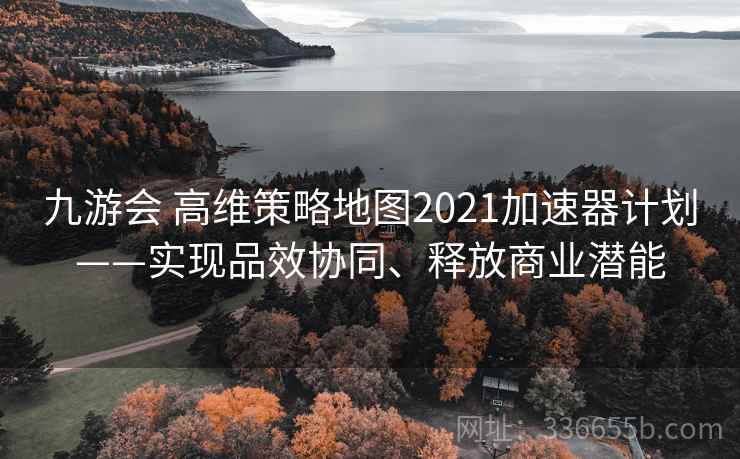 九游会 高维策略地图2021加速器计划——实现品效协同、释放商业潜能